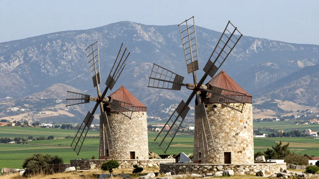 Le plateau du Lassithi et ses moulins